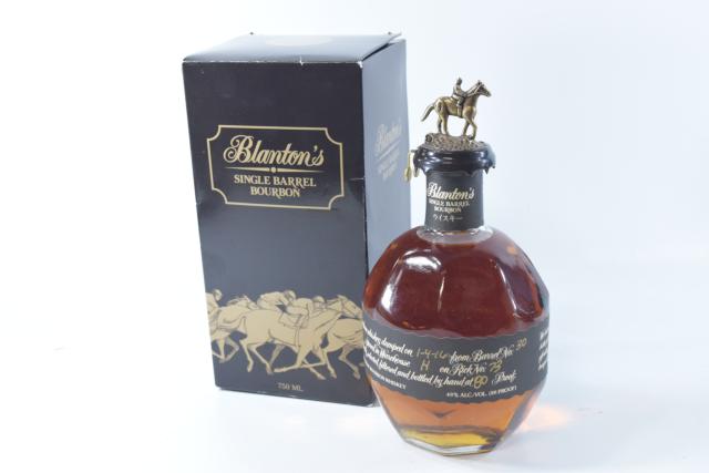 【未開栓】ブラントン BLANTON ブラック バーボン シングルバレル 750ml 箱付 【中古】