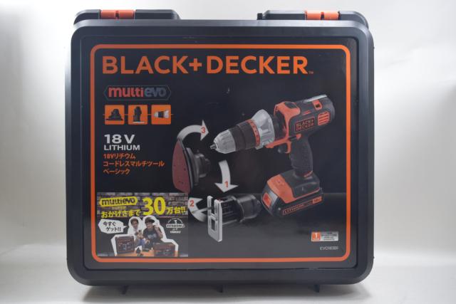 【新古品】BLACK+DECKER BLACK＋DECKER ブラックアンドデッカー 18Vリチウムコードレスマルチツールベーシック 新品 EVO183B1