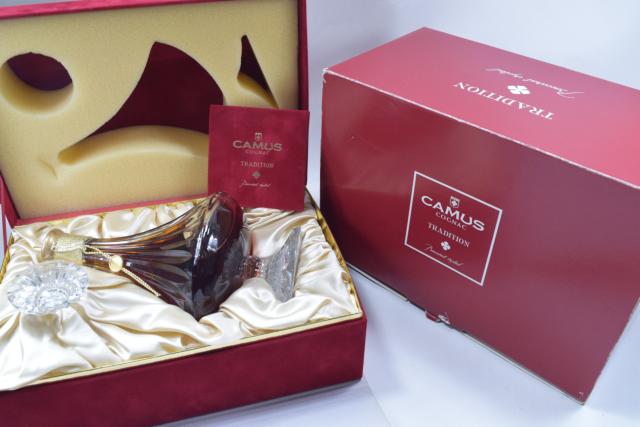 【未開栓】カミュ CAMUS トラディション TRADITION バカラ クリスタル 完備品 700ml 終売品 送料込み 【中古】