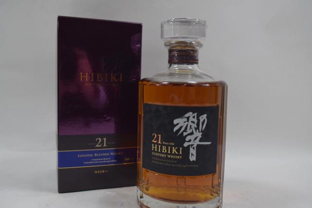 【未開栓】サントリー ウイスキー 響 HIBIKI 21年 700ml 箱付 希少 送料無料 【中古】