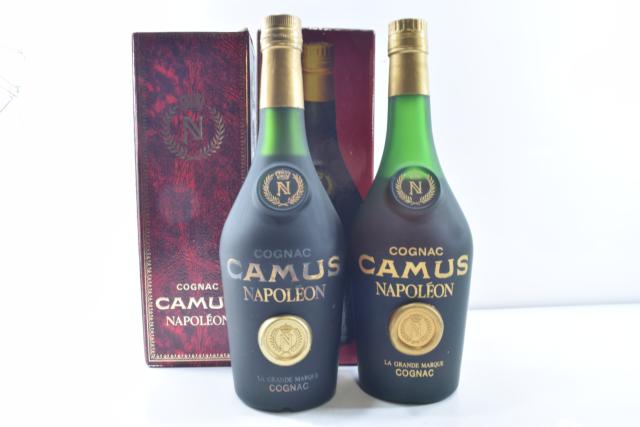 【未開栓】カミュ CAMUS ナポレオン 700ml 2本セット 箱付 【中古】