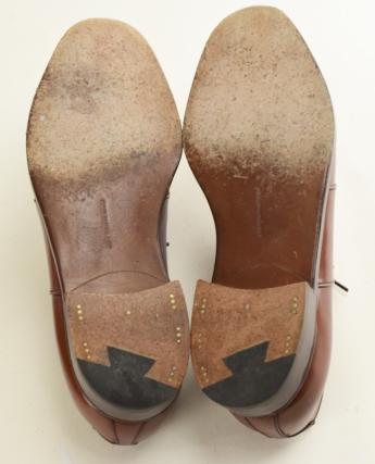 【中古】LLOYD FOOTWEAR? ロイドフットウェア エドワードグリーン製 201 キングストン 革靴 ビジネスシューズ 希少 ブラウン その他