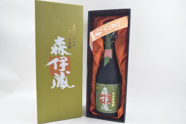 【未開栓】森伊蔵 長期洞窟熟成酒 かめ壺 本格焼酎 720ml 箱付 【中古】