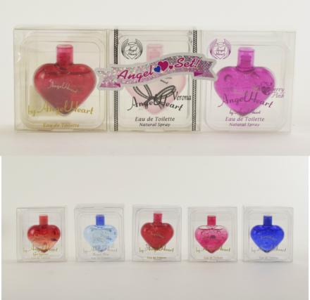 【中古】【美品】Angel Heart 未使用保管品 Angel Heart エンジェルハート ミニ 香水 10ml 計8点セット 箱付・外装フィルム付 その他