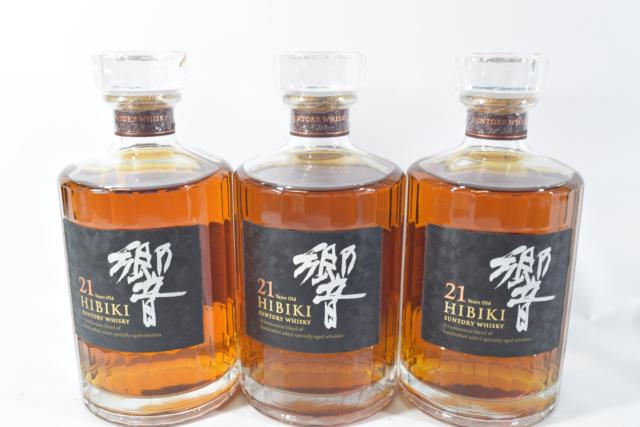 【未開栓】サントリー 響 21年 700ml 3本セット 【中古】