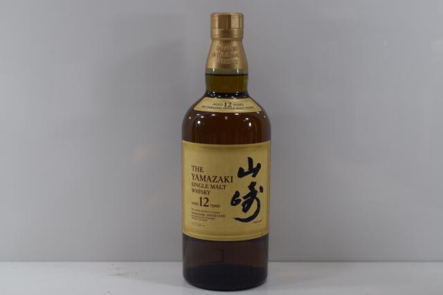 【未開栓】山崎12年 【中古】のサムネイル