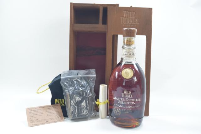 【未開栓】ワイルドターキー WILD TURKEY 14年 マスターディスティラーセレクション 700ml 完備品 送料無料 【中古】