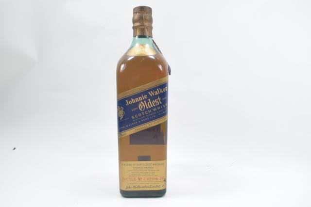 【未開栓】ジョニーウォーカー JOHNNIE WALKER Oldest オールデスト ブルーラベル ボトル入り 750ml 【中古】