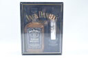 【未開栓】ジャックダニエル JACK DANIEL`S ポケットボトル 200ml 43% グラス付き 希少品 送料無料 【中古】