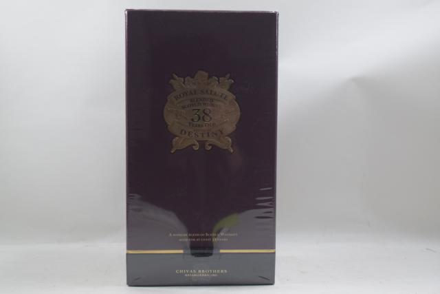 【未開栓】ロイヤルサルート ROYAL SALUTE 38年 ストーンオブデスティニー 陶器ボトル 未開封 500ml 送料無料 【中古】