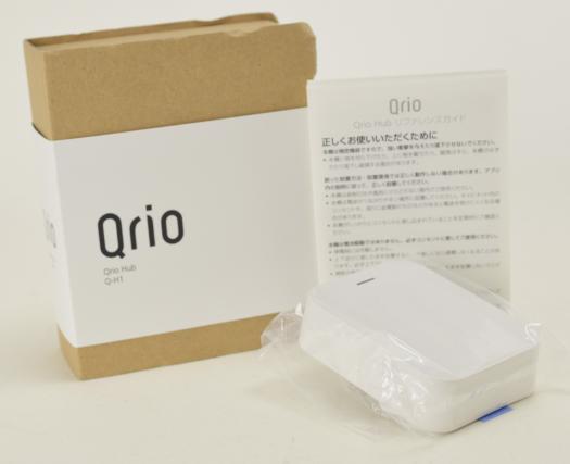 【中古】【美品】Qrio Hub 未使用保管品 Qrio Hub キュリオ ハブ スマートロック 遠隔操作 Q-H1 ホワイト 防犯グッズ セキュリティ その他