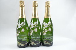 【未開栓】ペリエ ジュエ PERRIER JOUET ベルエポック 2011 白 750ml 3本セット クール便送料込み 【中古】