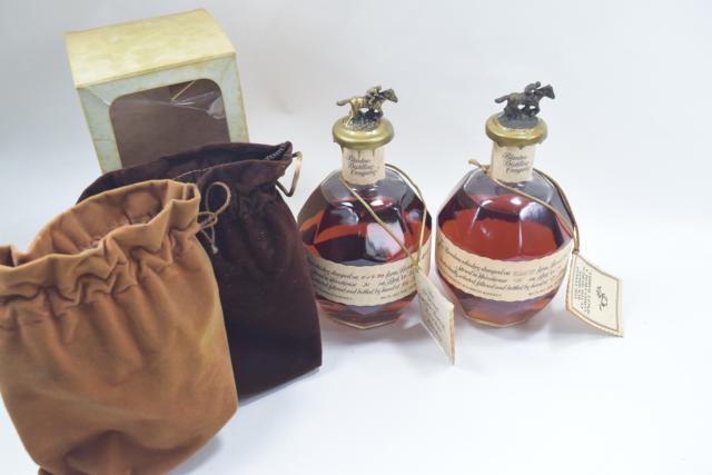 【未開栓】ブラントン BLANTON シングル バレル 750ml 袋付 2本セット 【中古】