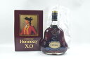 【未開栓】ヘネシー HENNESSY XO 金キャップ クリアボトル 700ml 箱付 ブランデー コニャック 古酒 送料無料 【中古】