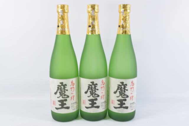 【未開栓】魔王 本格焼酎 名門の絆 芋焼酎 白玉醸造 720ml 3本セット 【中古】