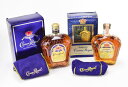 【未開栓】クラウンローヤル Crown Royal 1000ml/750ml 2本セット 【中古】