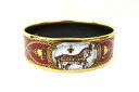 【中古】HERMES エルメス エマイユGM バングルGM 七宝焼き レッド アクセサリー ジュエリー(4)