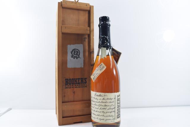 【未開栓】BOOKER'S ブッカーズ 木箱付 C90-E-14 126.7 PROOF ALC 63.35% 750ml 【中古】