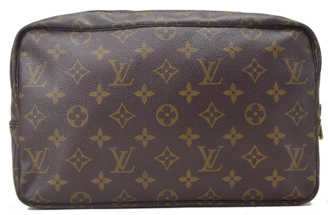 【中古】【美品】LOUIS VUITTON ルイヴィトン トゥルース トワレット 化粧ポーチ セカンドバッグ クラッチバッグ モノグラム M47522