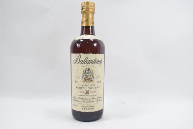 【未開栓】バランタイン BALLANTINE`S 30年 ベリーオールド 750ml 古酒 送料込み 【中古】