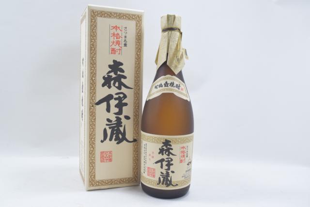 【未開栓】森伊蔵 本格焼酎 かめ壺焼酎 さつま名産 芋焼酎 720ml 四合瓶 箱付 送料無料 【中古】のサムネイル
