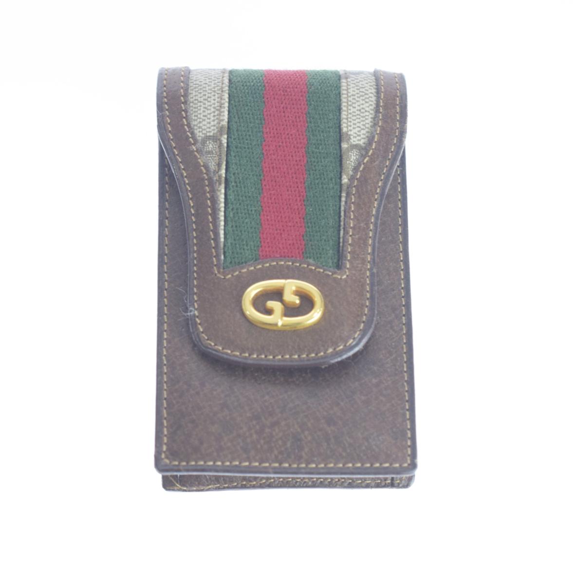 新発 Gucci グッチ 美品 シェリーライン レザー Pvc タバコケース オールドグッチ メンズ レディース 男女兼用 シガレットケース 楽天カード分割 Www Pssm Org My