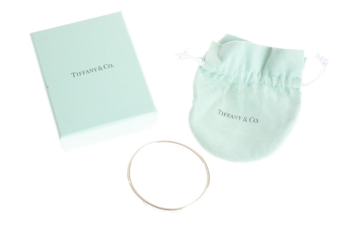 【中古】Tiffany & Co. ティファニー TIFFANY&Co. SV925 バングル ブレスレット