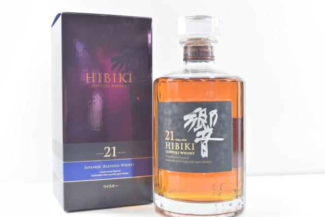 【未開栓】響 HIBIKI 21年 サントリー ウイスキー 700ml 箱付 【中古】