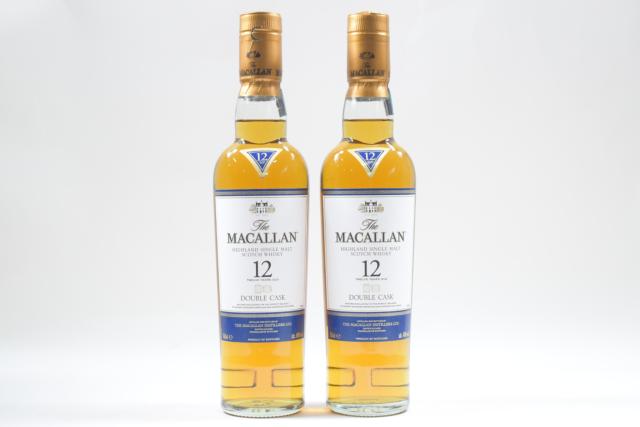 【未開栓】 マッカラン MACALLAN 12年 ダブルカスク 350ml 2本セット 【中古】