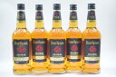 【未開栓】 フォアローゼズ FOUR ROSES ブラックラベル 700ml 5本セット 【中古】