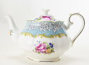 【中古】【美品】Royal Albert ロイヤルアルバート Royal Albert ティーポット 花柄 バラ エンチャントメント Enchantment 英国製 食器