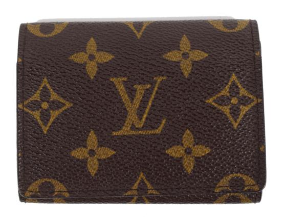 【中古】【美品】LOUIS VUITTON ルイヴィトン 名刺入れ カードケース モノグラム