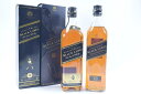 【未開栓】ジョニーウォーカー JOHNNIE WALKER 12年 ブラックラベル ジョニ黒 700ml 2本セット 送料無料 【中古】