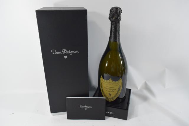 【未開栓】ドンペリニヨン DOM PERIGNON ヴィンテージ 2000 白 クール便送料込み 750ml 箱付 【中古】