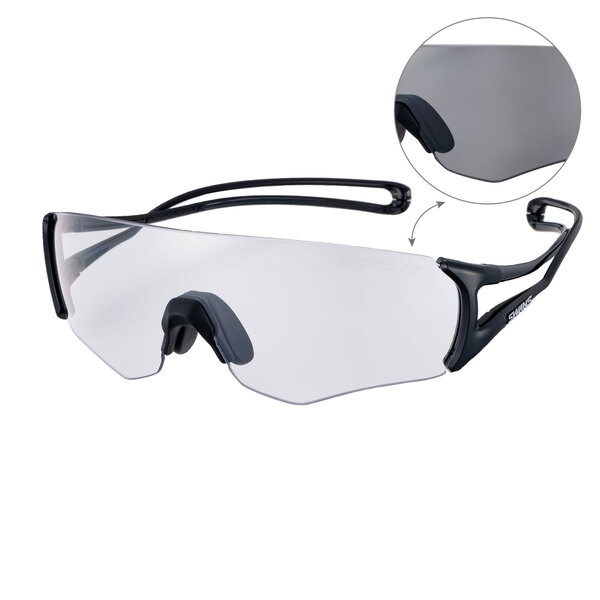 SWANS サングラス EN8 G2-0066 BK　E-NOX EIGHT8 G2 調光レンズモデル