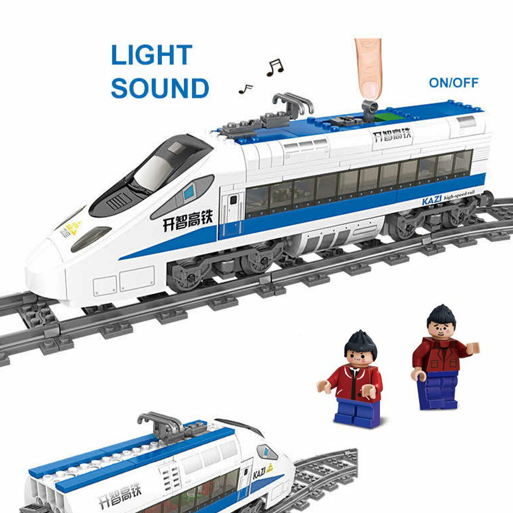 ブロック LEGO 互換 電車 新幹線 高速 地下鉄 レール 男の子 