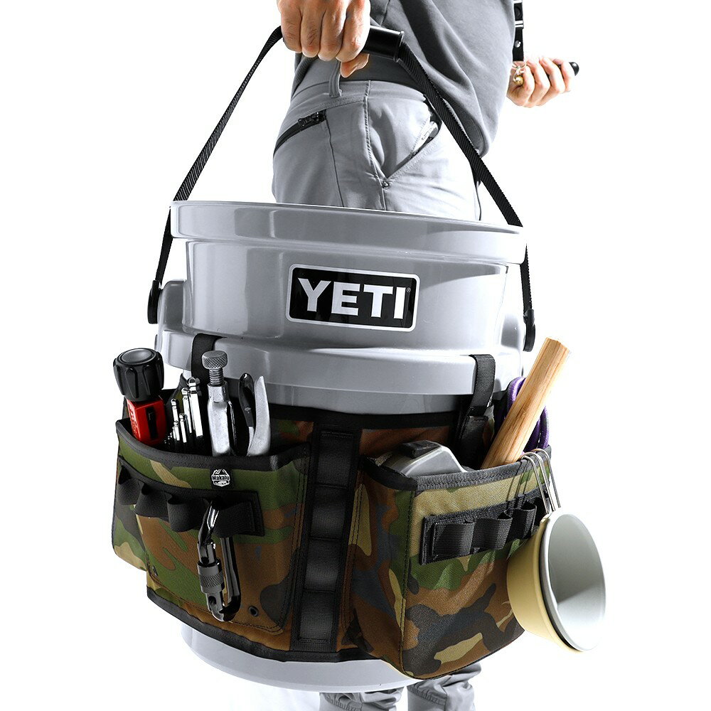 イエティ 専用 ロードアウト ギアベルト YETI 5ガロンバケツ専用 5ガロン バケツ LOADOUT BUCKET 迷彩 キャンプ アウトドア 釣り 薪 道具 DIY ガーデニング 洗車 インテリア 収納 人気 Makalu マカルー 収納 迷彩 カモフラ【あす楽】通販格安セール情報 楽天 通販