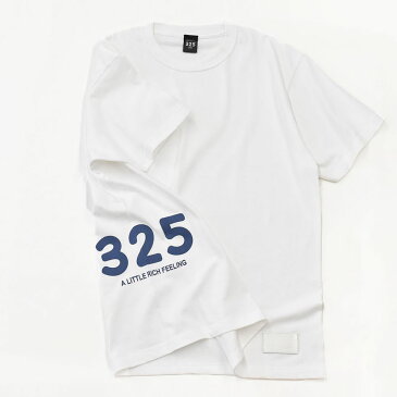 サイド 325 クラシック Tシャツ 厚手 プリント ウォッシャブルレザー タグメンズ レディース ビッグプリント ロゴ 大人 透けない お洒落 シンプル ヘビーウェイト コットン 綿 シャツ カジュアル ブランド hallelujah 325