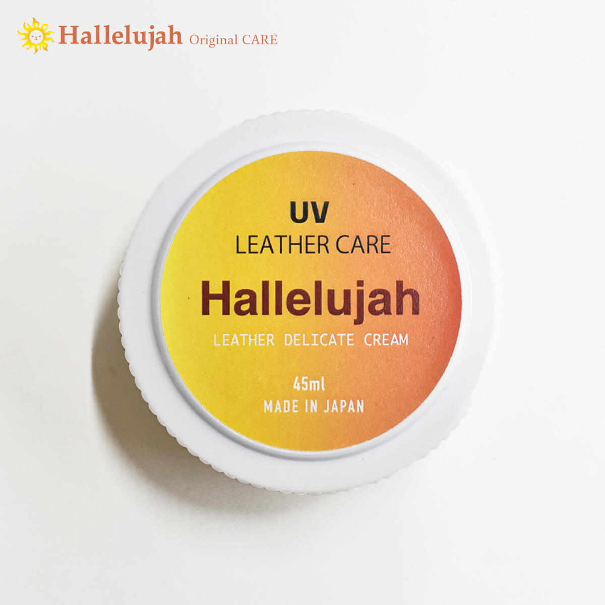 商品名 [Hallelujah] UVケアクリーム Hallelujah オリジナル UV クリーム お手入れ ツヤ出し レザー クリーム 高級 革 本革 エイジング ケア用品 品番 HAG001 商品について [革製品のお手入れに。革小物...