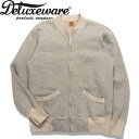 DeluxewareifbNXEGA[jtWbvXEFbgVcSFZ-00 FULLZIP SWEAT PLAINyۃO[x[Wz