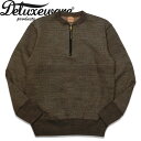 DeluxewareifbNXEGA[jn[tWbvXEFbgVcS105-00 6.5inch HALF-ZIP PLAIN yKHAKIz