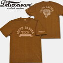 Deluxeware（デラックスウエアー）半袖Tシャツ【DLT-36 SOUTH DAKOTA】RESINE