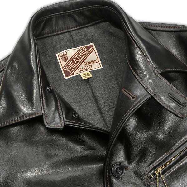 　Y'2 LEATHER （ワイツーレザー）ANILINE HORCE CAR COATアニリンホースカーコー...