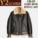 Y'2 LEATHER (ワイツーレザー)コロメールムートン...