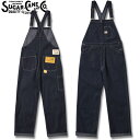 SUGER CANEiVK[Pj11ozu[fjI[o[I[11oz. BLUE DENIM OVERALLSySC42242z