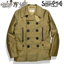 Mister Freedom×Sugarcane MFSC SURVIVAL SCHOOL JUNGLE CLOTH BARNSTORMER ミスターフリーダム×シュガーケンジャングルクロスピーコート SC15424