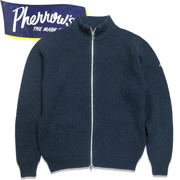フェローズ　PHERROW'S ニットカーディガン　M フェローズ PHERROW'S ニットカーディガン M