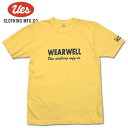 UES(ウエス)WEAR WELL Tシャツ【651913】イエロー