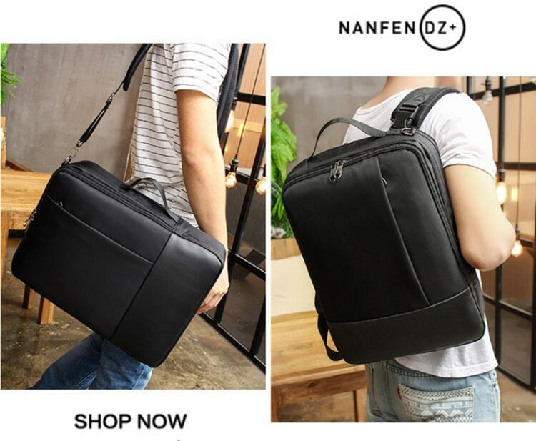 3WAY リュックサック メンズ防水ナイロンバッグ　ビジネスバッグリュック ショルダーバッグ リュックバッグ 人気 おしゃれ メンズ紳士用バッグディパック 大人 バックパック カバン 鞄 旅行バッグ リュック鞄カバン 軽量大容量A4サイズバッグ hallo0828-10000546 spring land サンプル画像3