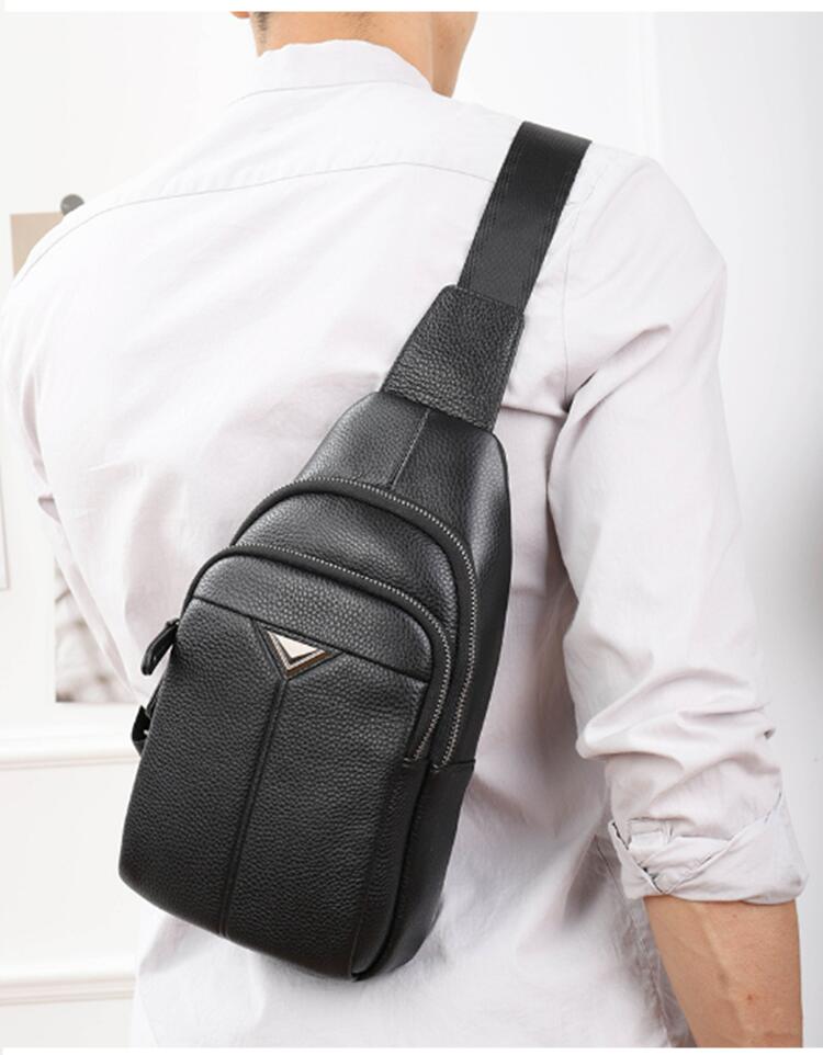 ボディバッグ ショルダーバッグ本革 メンズ シ...の紹介画像3